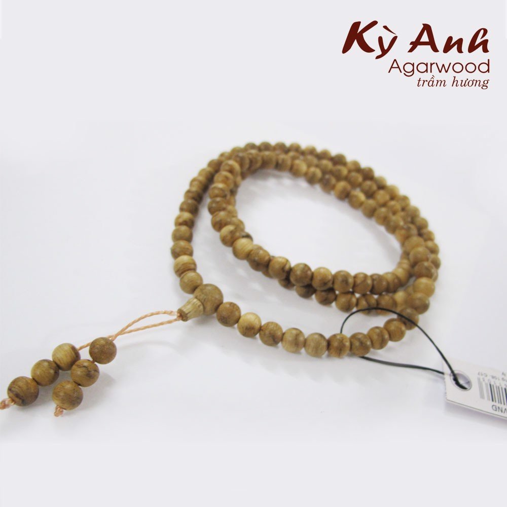 Chuỗi 108 Trầm Hương 6ly C34