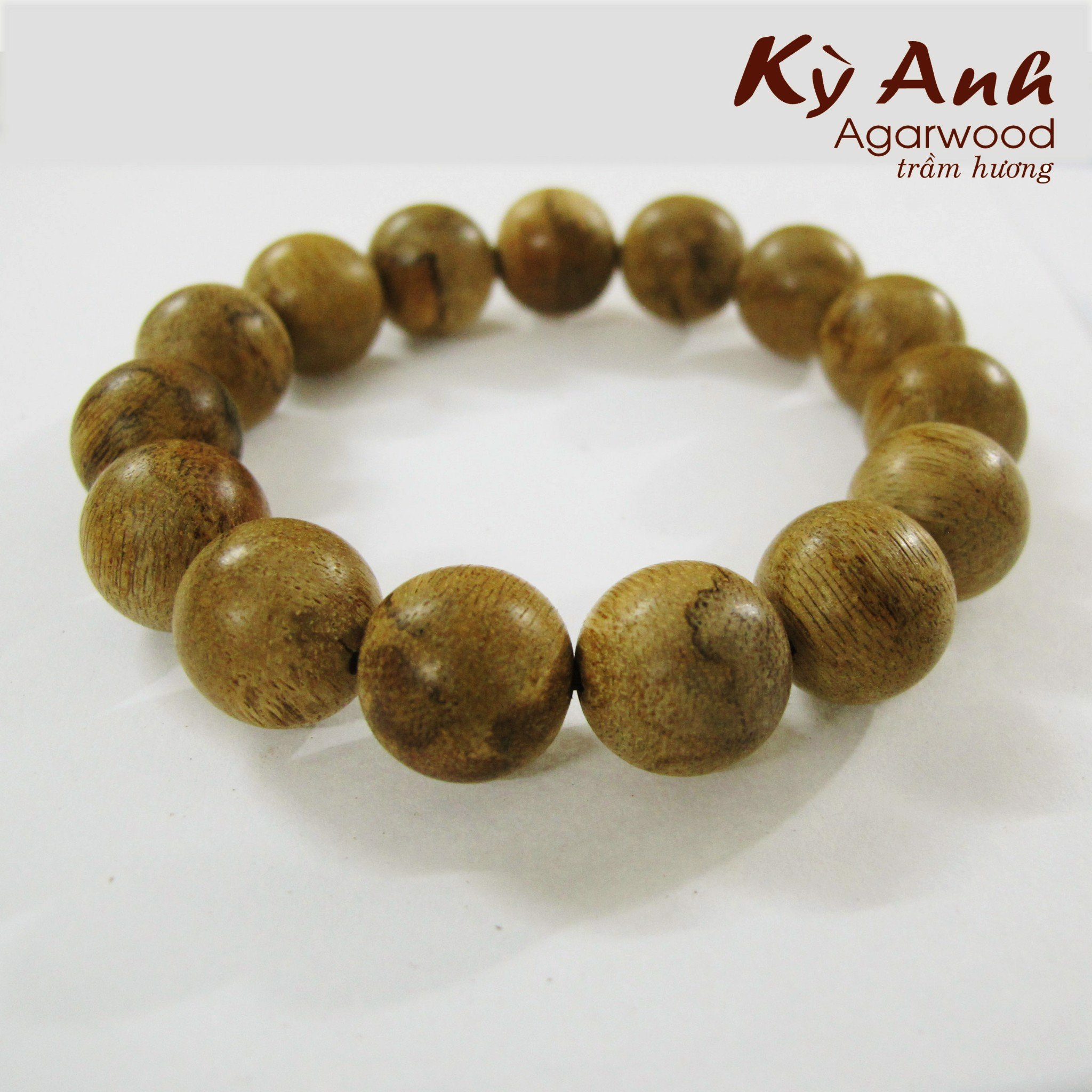 Vòng Tay Trầm Hương 14 Ly- VHT191