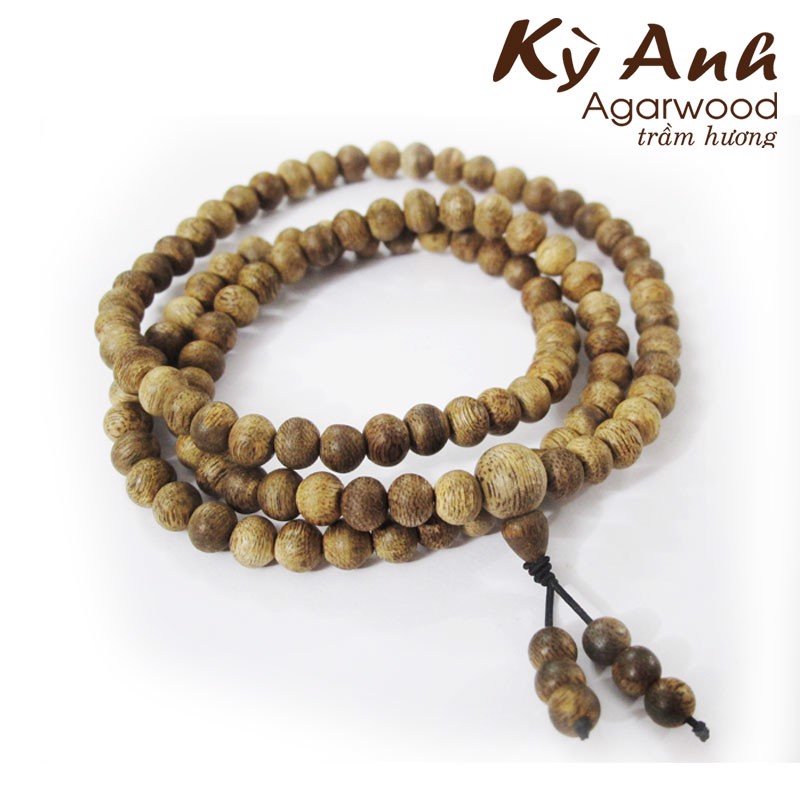 Chuỗi 108 Trầm Hương Lào, 6ly, C32