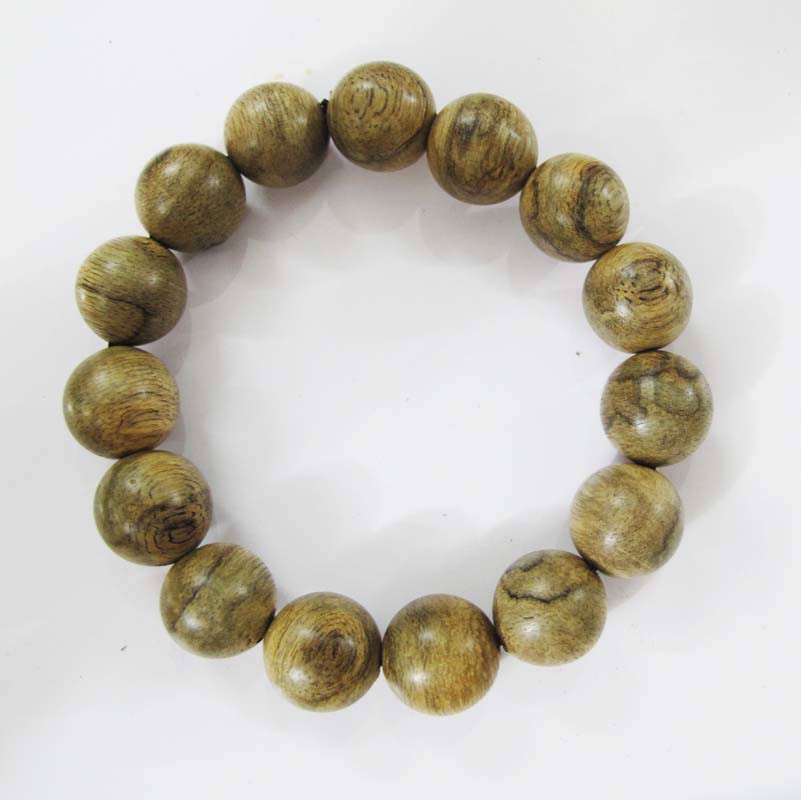 Vòng Tay Trầm 14mm Trơn - VHT032