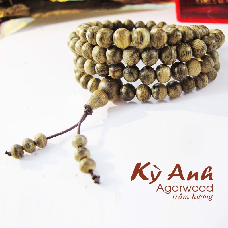Chuỗi 108 Hạt Trầm Philippine - C043