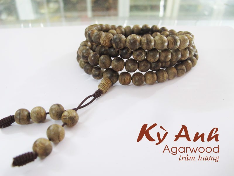 Chuỗi Trầm Hương 108 Hạt, 8mm - C045