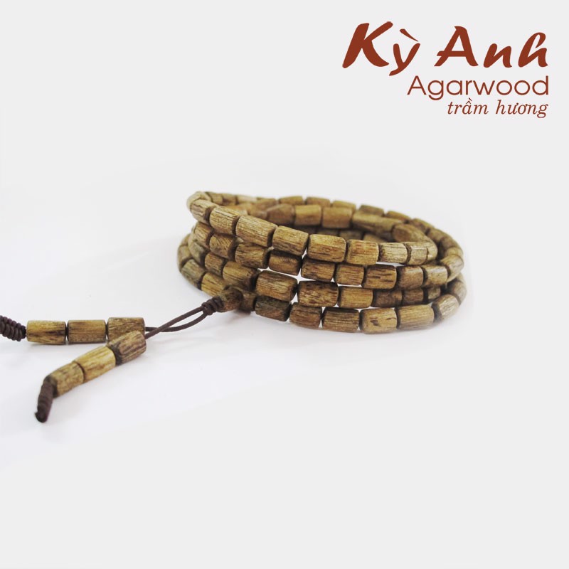 Chuỗi Trầm Quấn Tay Trúc Cá Tính-C044