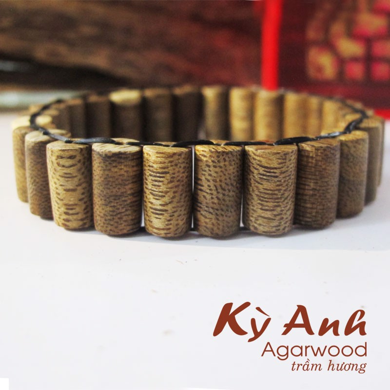 Vòng Tay Lắc Bản Trầm Hương-VHT055