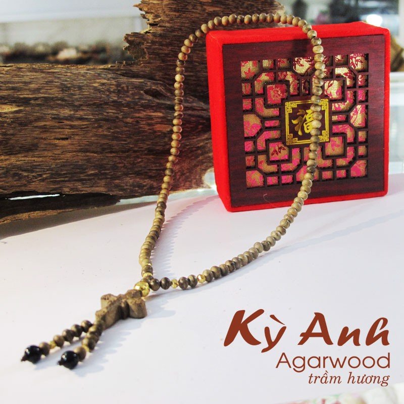 Chuỗi 108 Hạt Trầm Philippine C055