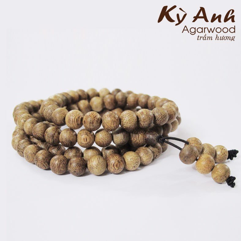 Chuỗi 108 Trầm Hương Lào, 8ly, C33