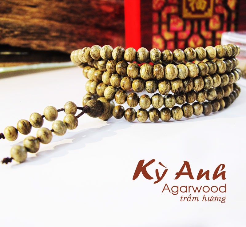 Chuỗi Trầm Hương 216 Hạt, 4mm C042