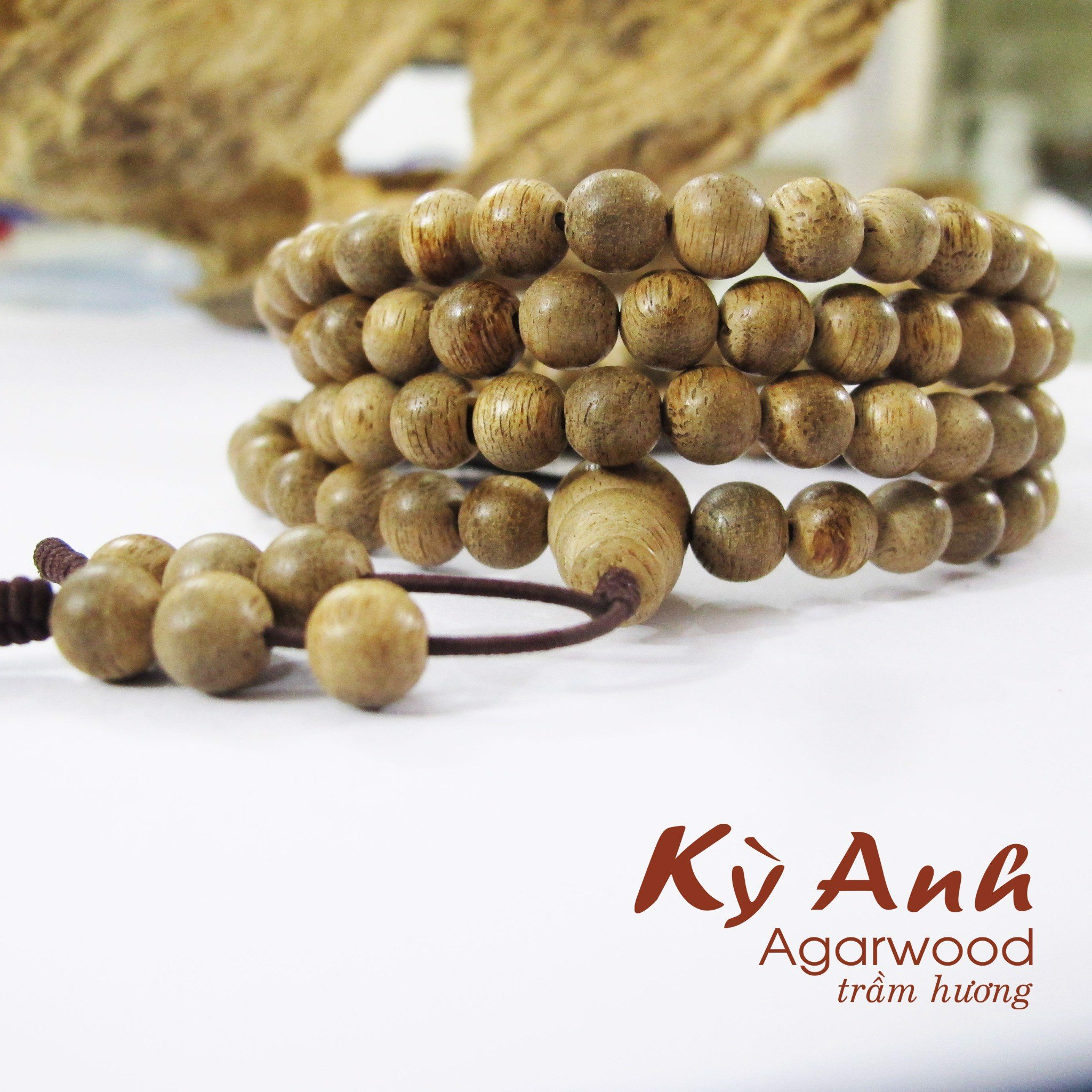 Chuỗi Hạt Trầm Hương 108 Hạt 6mm- C10