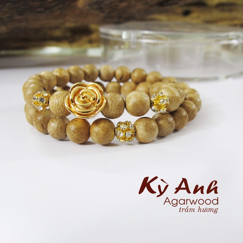 Vòng Trầm Hương Đốt Trúc -VHT196