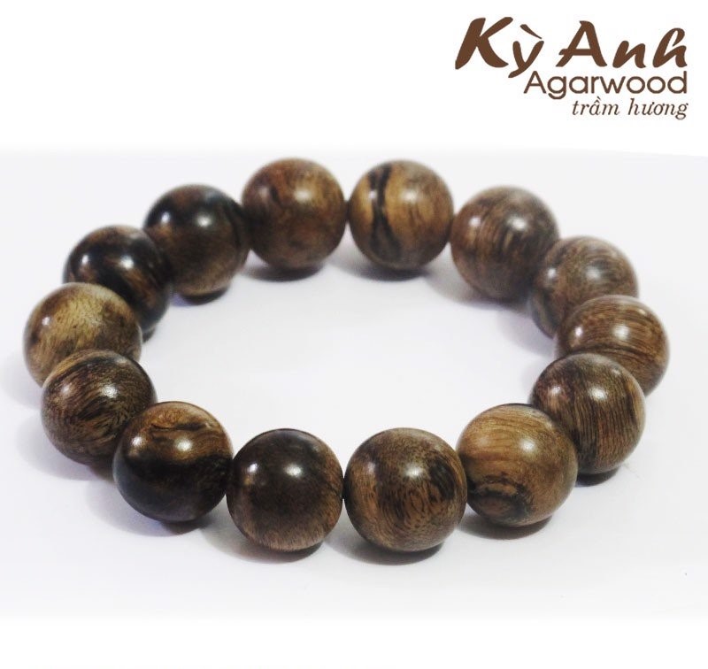 Vòng Tay Trầm 16 Ly Indo VTH-175