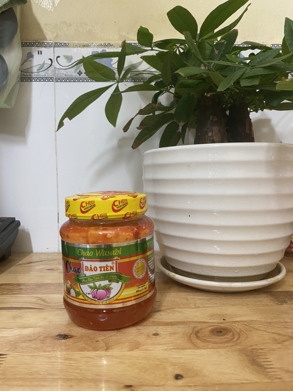 Chao Wasabi Đào Tiên - Hủ đại