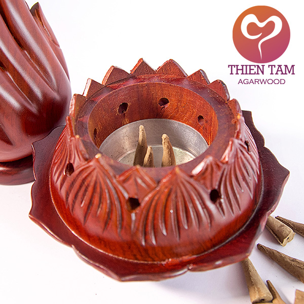 Tay sen gỗ hương (size 12) - TSGH