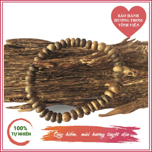 Vòng tay trầm hương hạt nhỏ - VT012