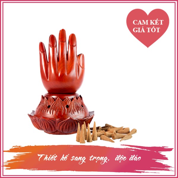 Tay sen gỗ hương (size 12) - TSGH