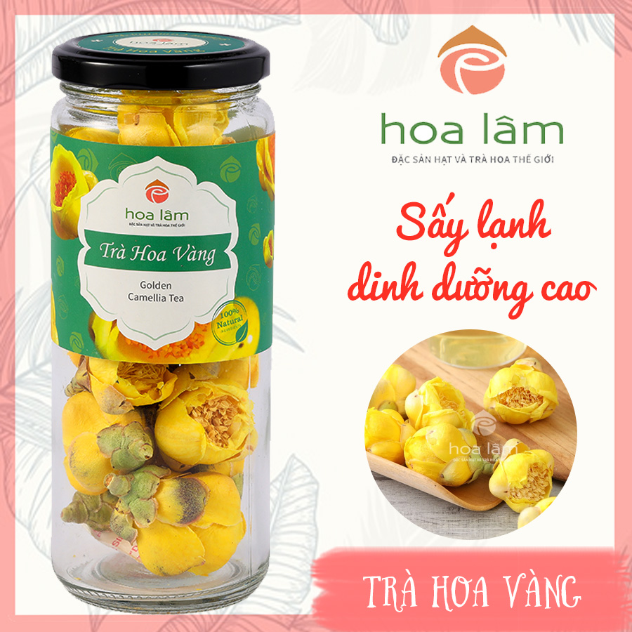 Trà Hoa Vàng Sấy Lạnh Nguyên Bông