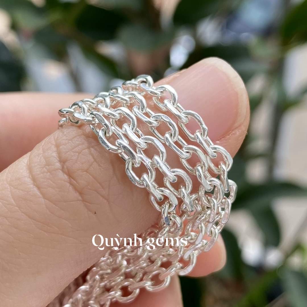 Dây bạc ta nguyên chất cho bé