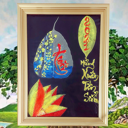 Tranh xuân 2021