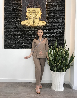 Đồ lam đi Chùa (Tixi)- Size XL