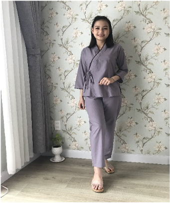 Đồ lam đi Chùa (Tixi)- Size XL