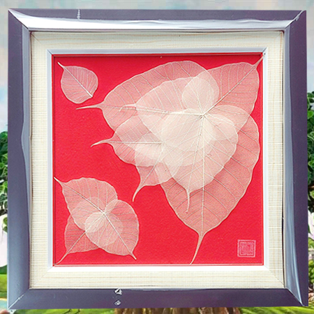 Tranh Hoa Lá Bồ Đề