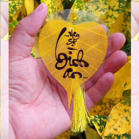 Móc Treo Thư Pháp - Bình An