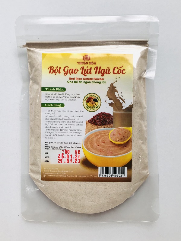 Bột Gạo Lứt Ngũ Cốc Thuận Hòa 