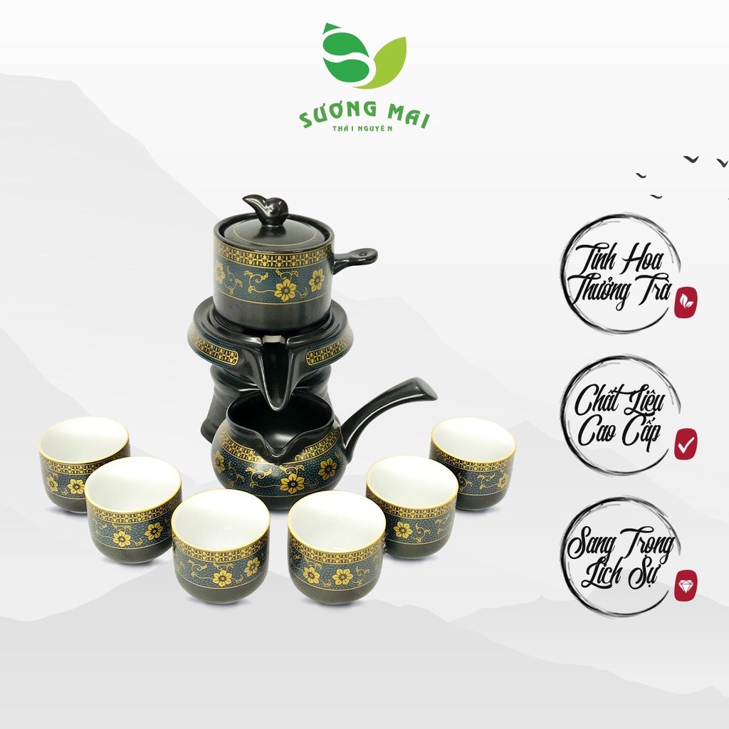 Bộ ấm cối xay SM001- 9 món