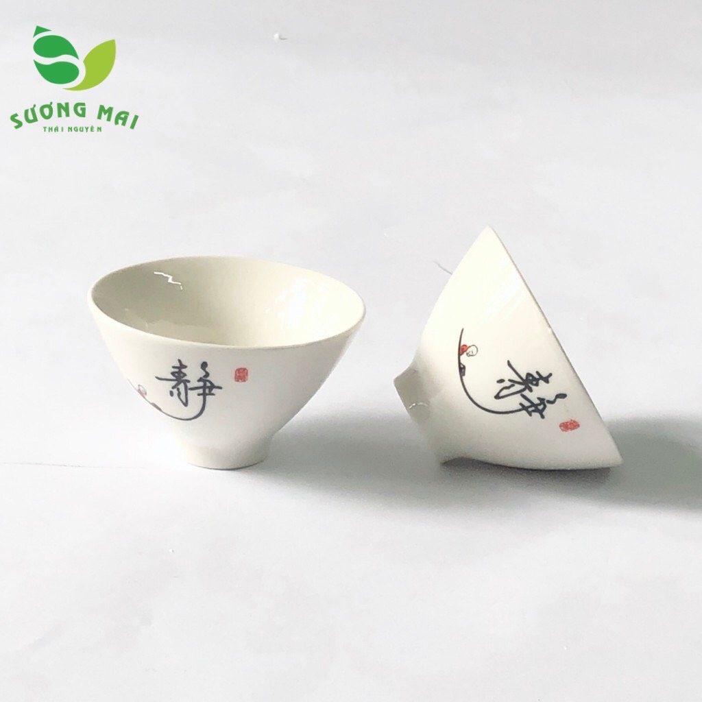 Bộ ấm chén pha trà cối xay SM010 - 12 món Thanh Tĩnh