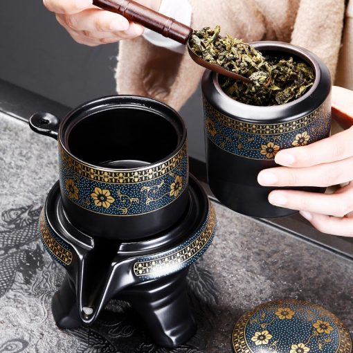 Bộ ấm chén pha trà cối xay SM001