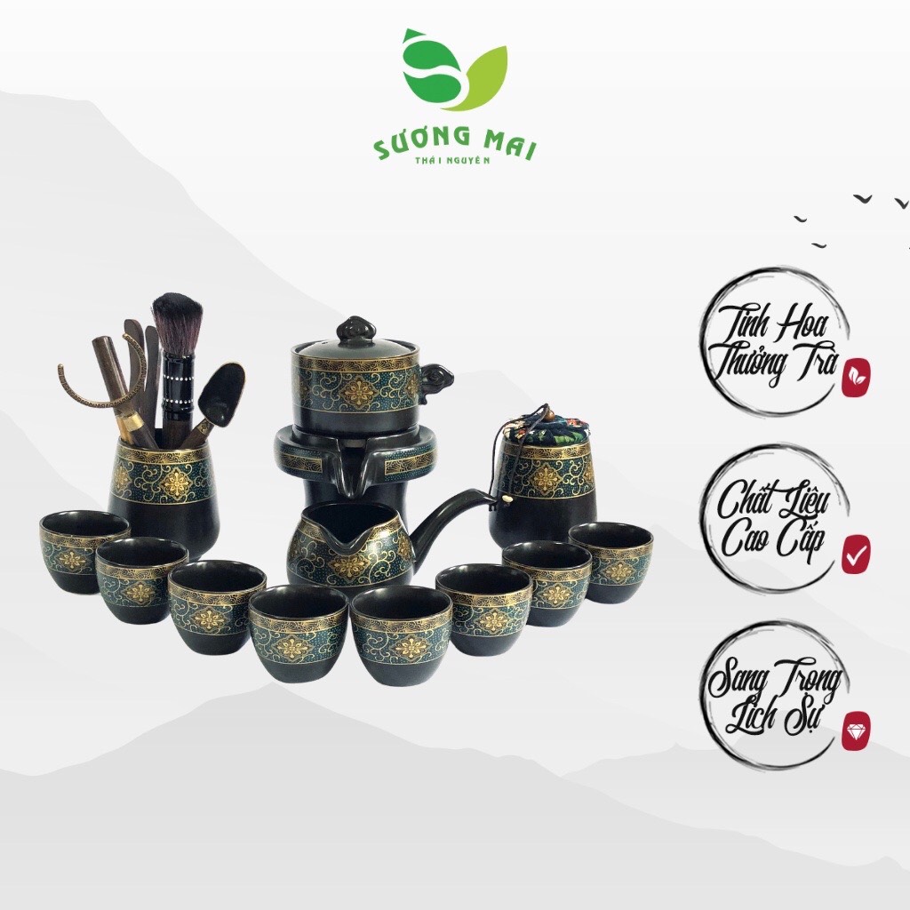 Bộ ấm chén SM007 - 14 món