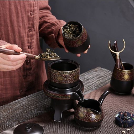 Bộ ấm chén SM008 - 12 món