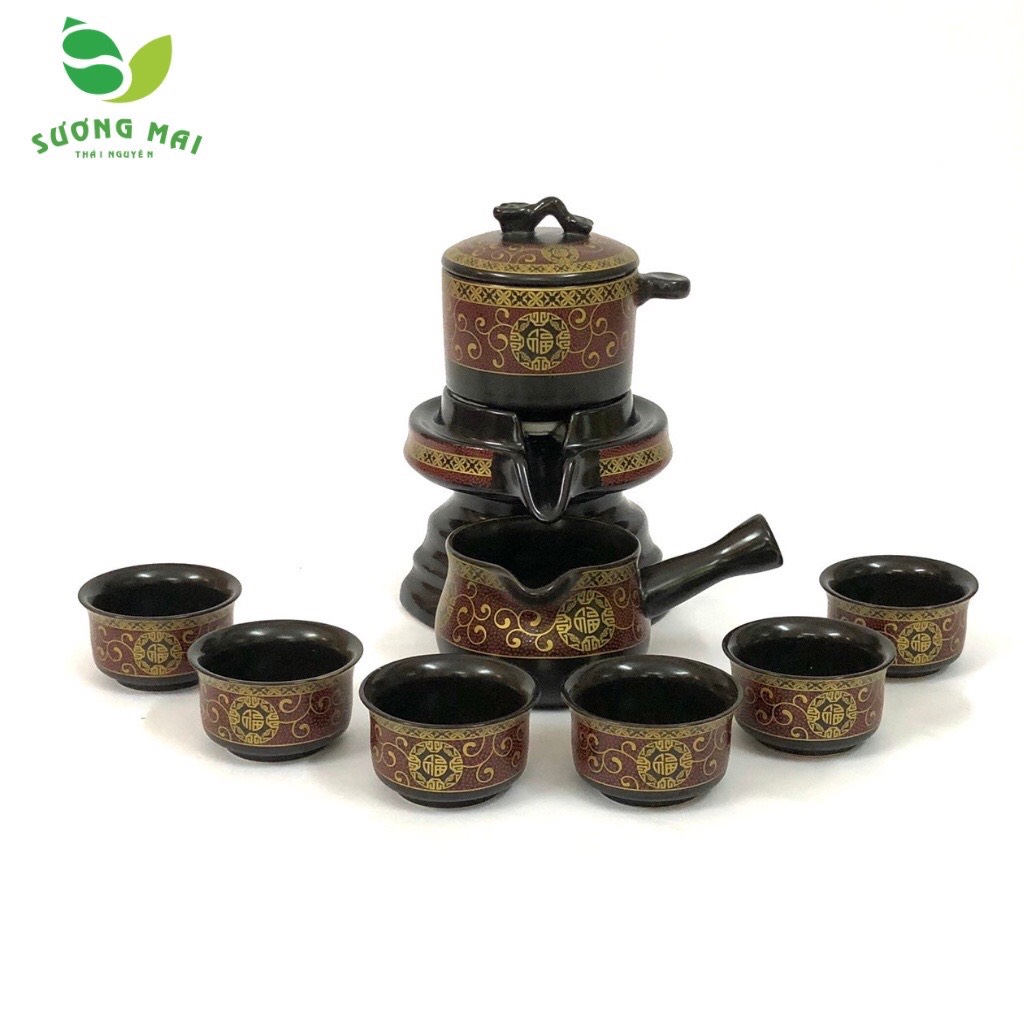 Bộ ấm cối xay SM002- 9 món