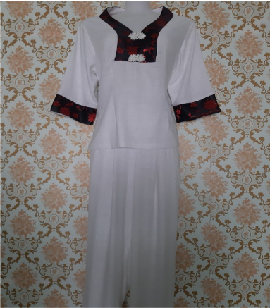 Đồ lam đi Chùa (Ngọc Linen)- Size S