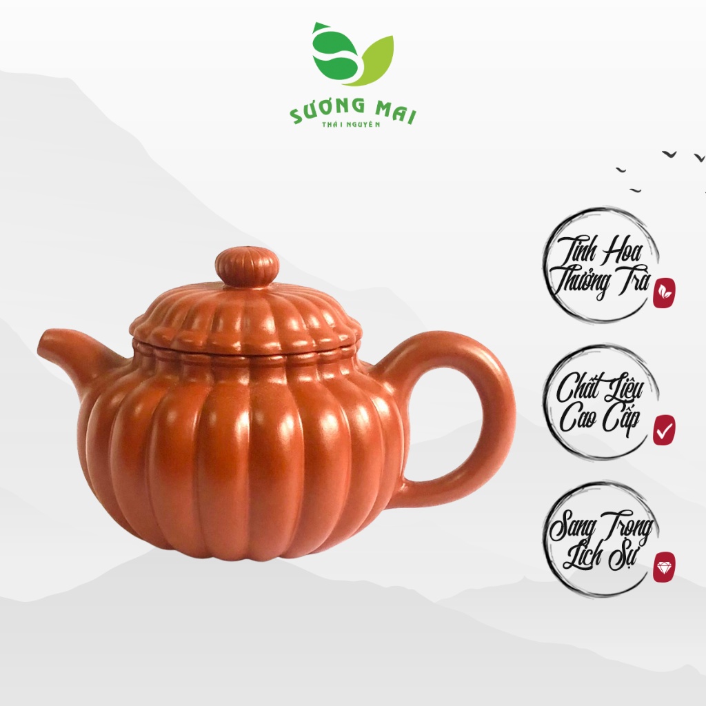 Ấm tử sa Phỏng Cổ Cúc Lôi-SP013105