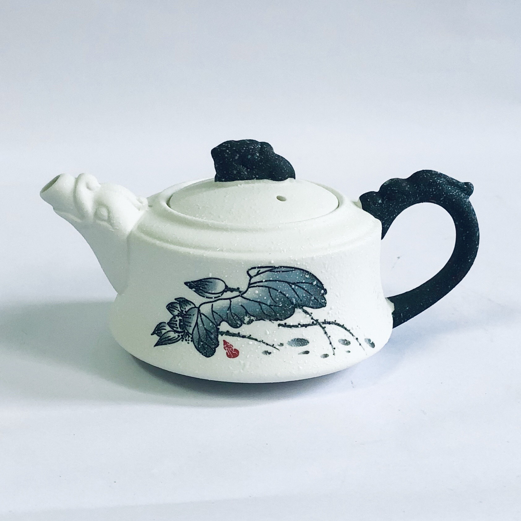 Bộ ấm chén pha trà định châu hoa sen 