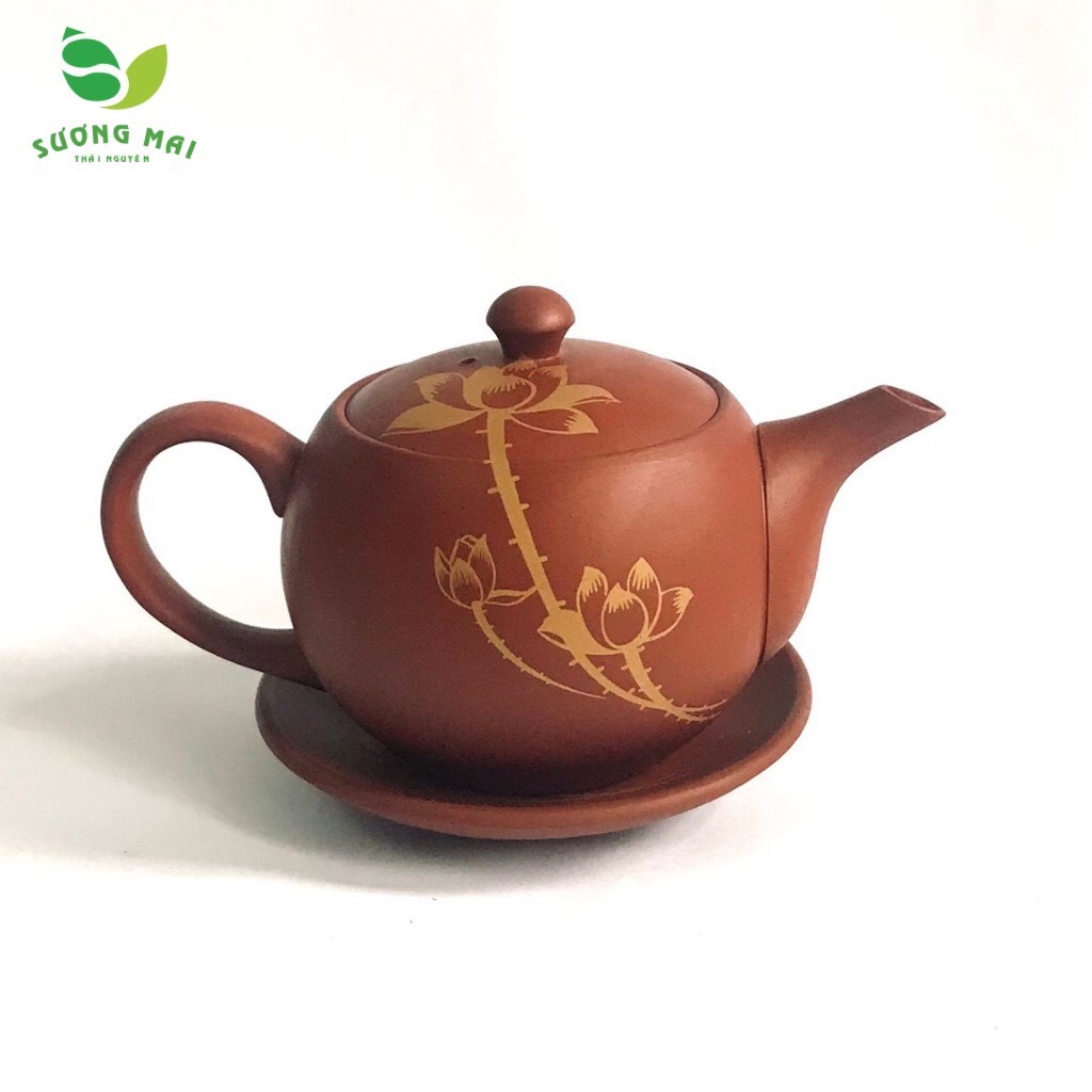 Bộ ấm chén Kim Liên Phát Lộc