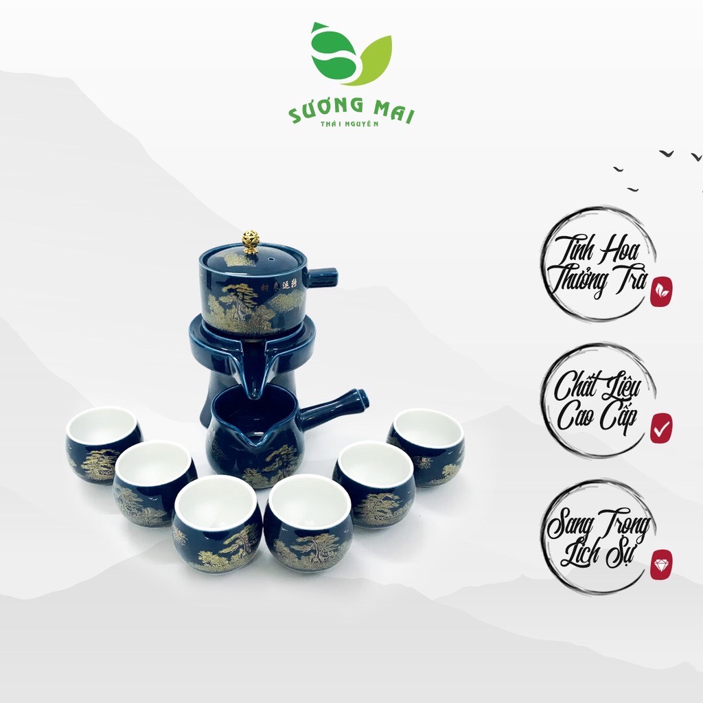 Bộ ấm chén pha trà SM004- 9 món