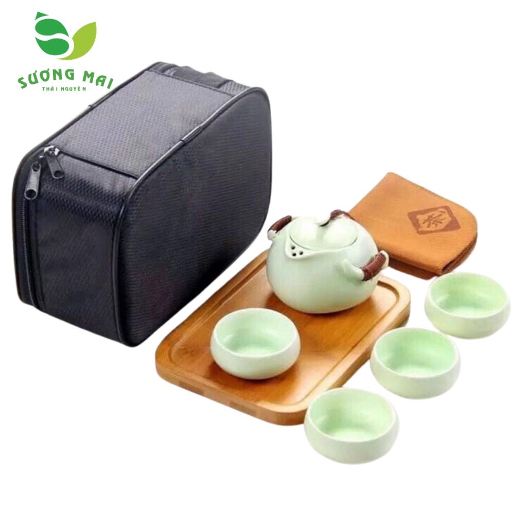 Bộ ấm chén pha trà du lịch 7 món