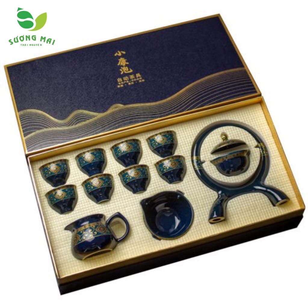 Bộ ấm chén pha trà thác nước SM001