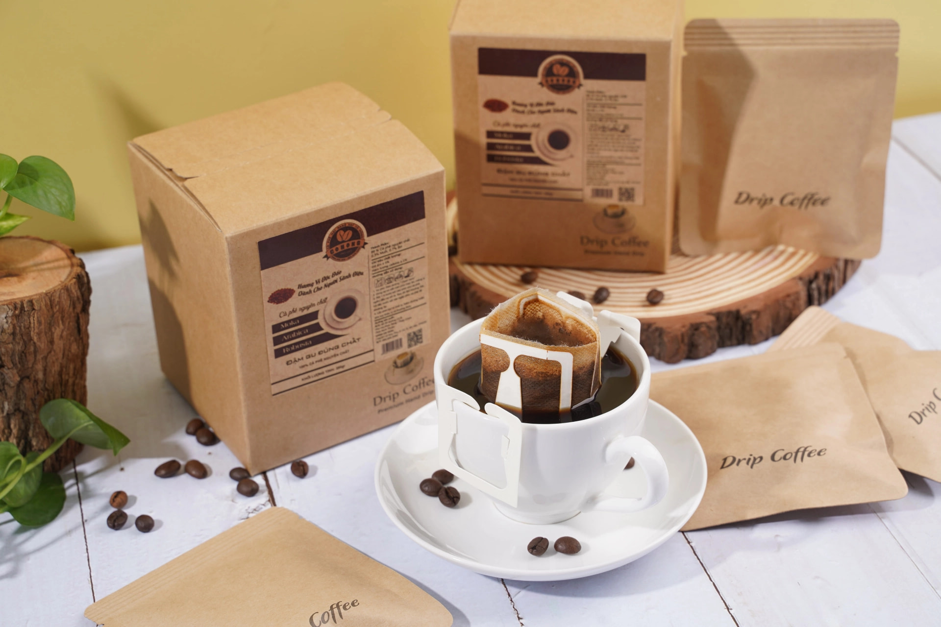 Cà phê phin giấy