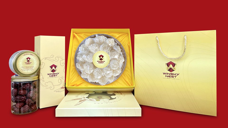 Yến hoa hồng tinh chế loại A 100gr