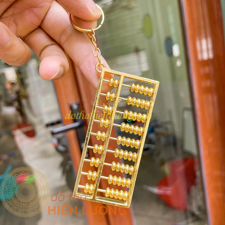 Móc Khóa Bàn Tính Phong Thủy