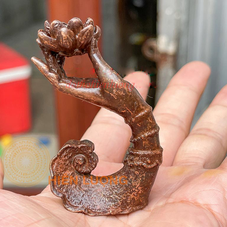 Đế Để Trầm Mini Bàn Tay Phật