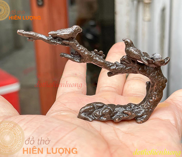 Đế Để Trầm Mini Chim Bằng Đồng
