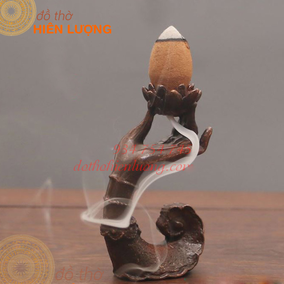 Đế Để Trầm Mini Bàn Tay Phật