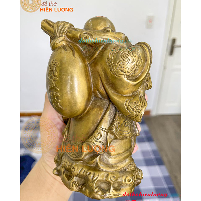 Di Lặc Cầm Hồ Lô Vác Bao Tiền