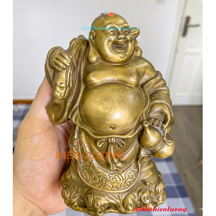 Di Lặc Cầm Hồ Lô Vác Bao Tiền