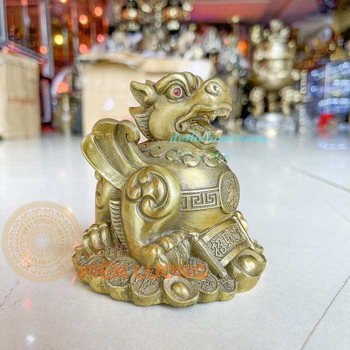 Tỳ Hưu Chữ Phúc Ngồi Bệ Tiền Nhỏ