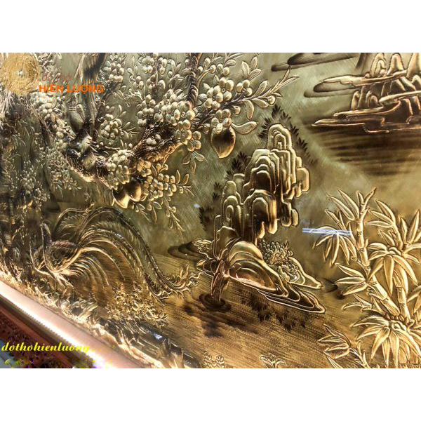 Tranh Vinh Hoa Phú Quý (Nền Cổ)