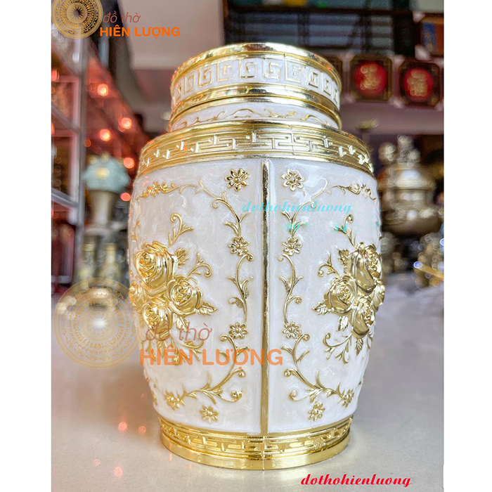 Hộp Đựng Chè Bằng Hợp Kim Mẫu 3